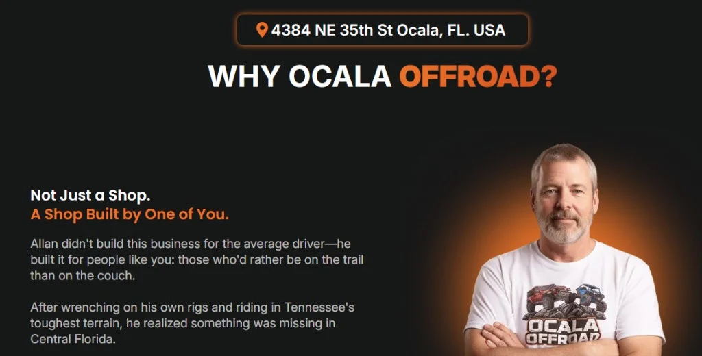 Ocala Offroad local SEO showcase